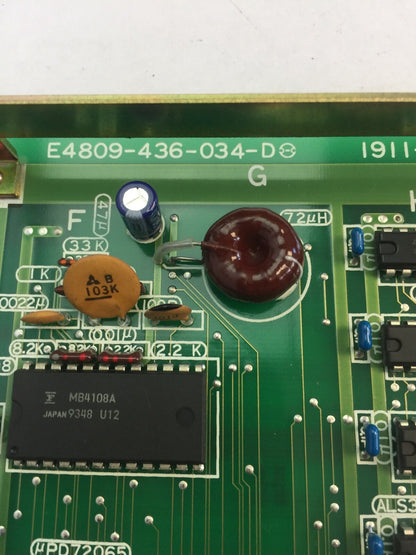 OKUMA OPUS 5000II E4809-436-034-D CIRCUIT BOARD