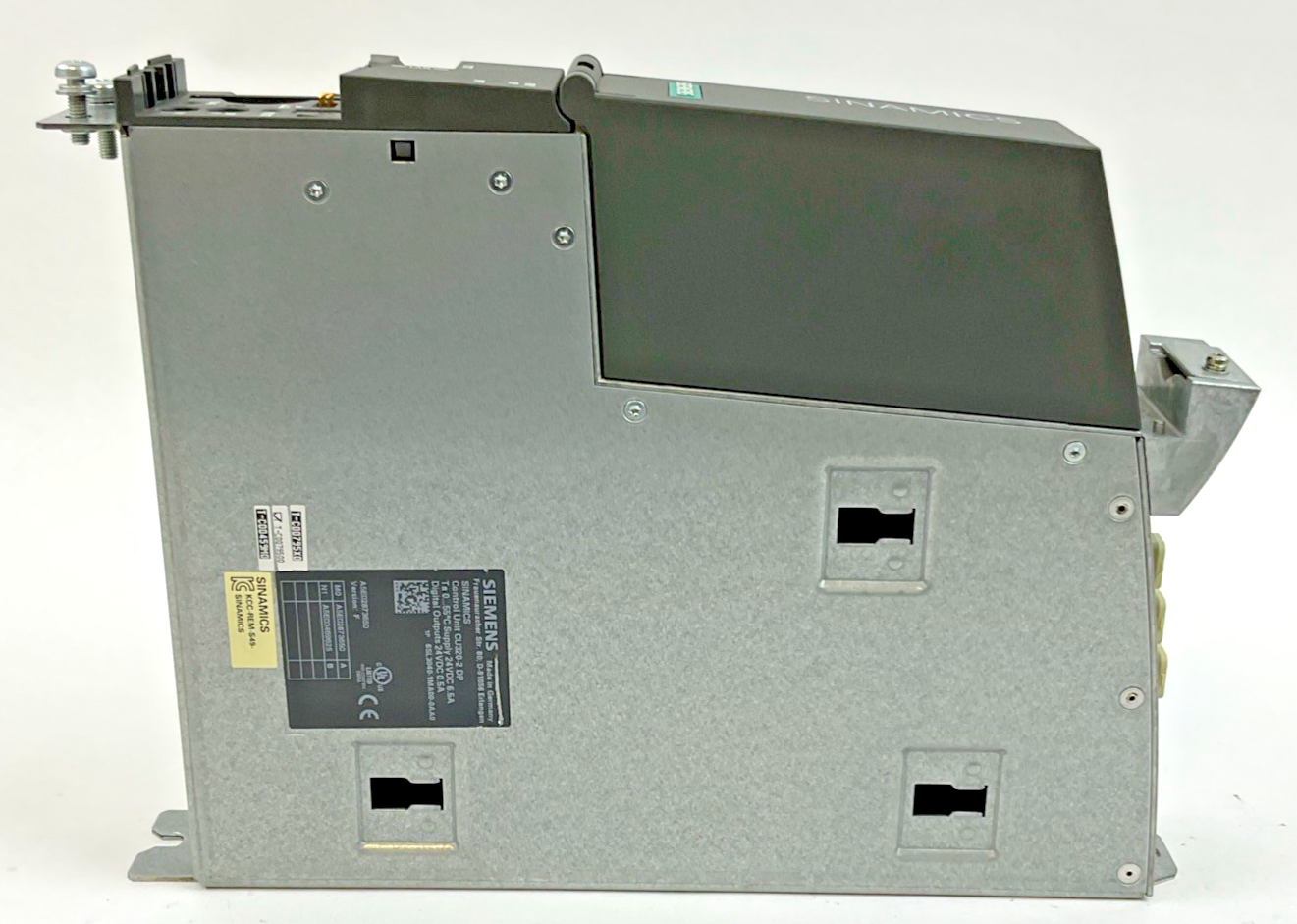 SIEMENS 6SL3040-1MA00-0AA0 SINAMICS CONTROL UNIT 24VDC 6.5A