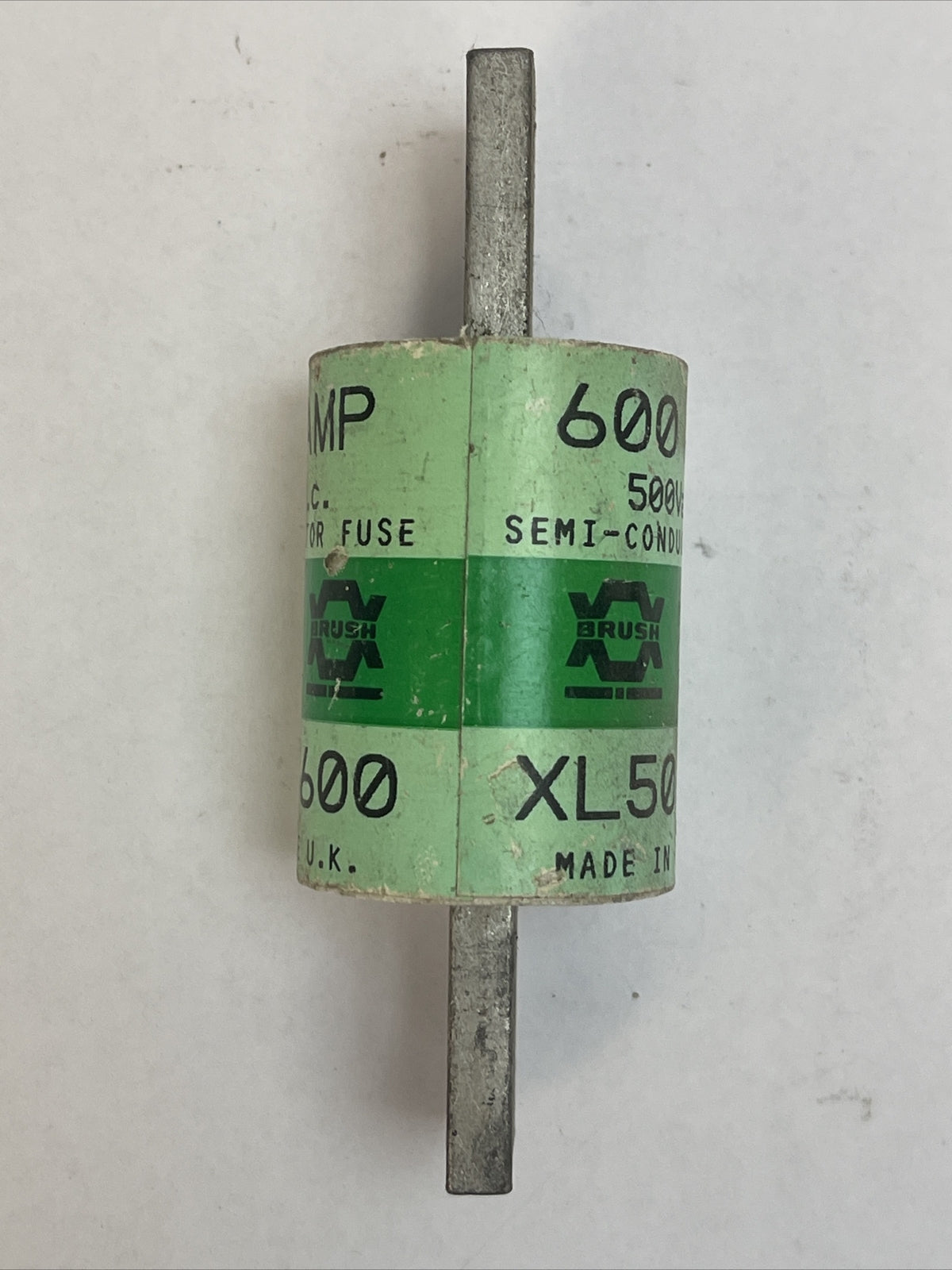 BRUSH XL50F600 SEMI-CONDUCTOR FUSE 600AMP 500VAC