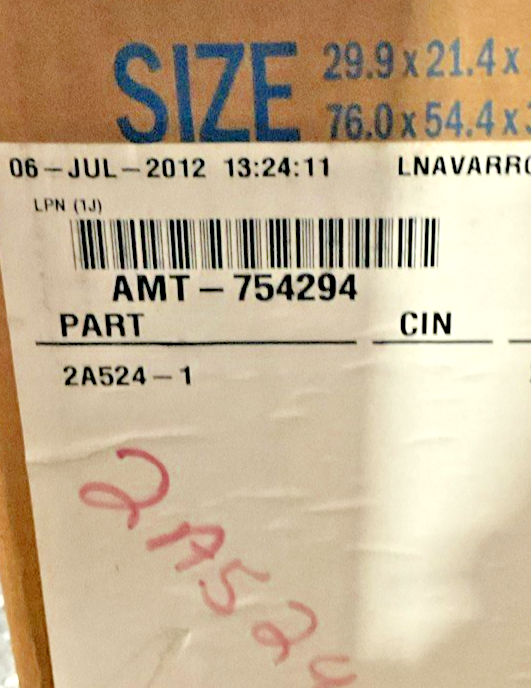 TECUMSEH AEA3425YXAXA COMPRESSOR 115V 60HZ 2A524-1 R134A 1PH 6W