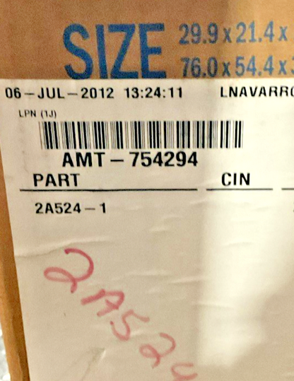 TECUMSEH AEA3425YXAXA COMPRESSOR 115V 60HZ 2A524-1 R134A 1PH 6W
