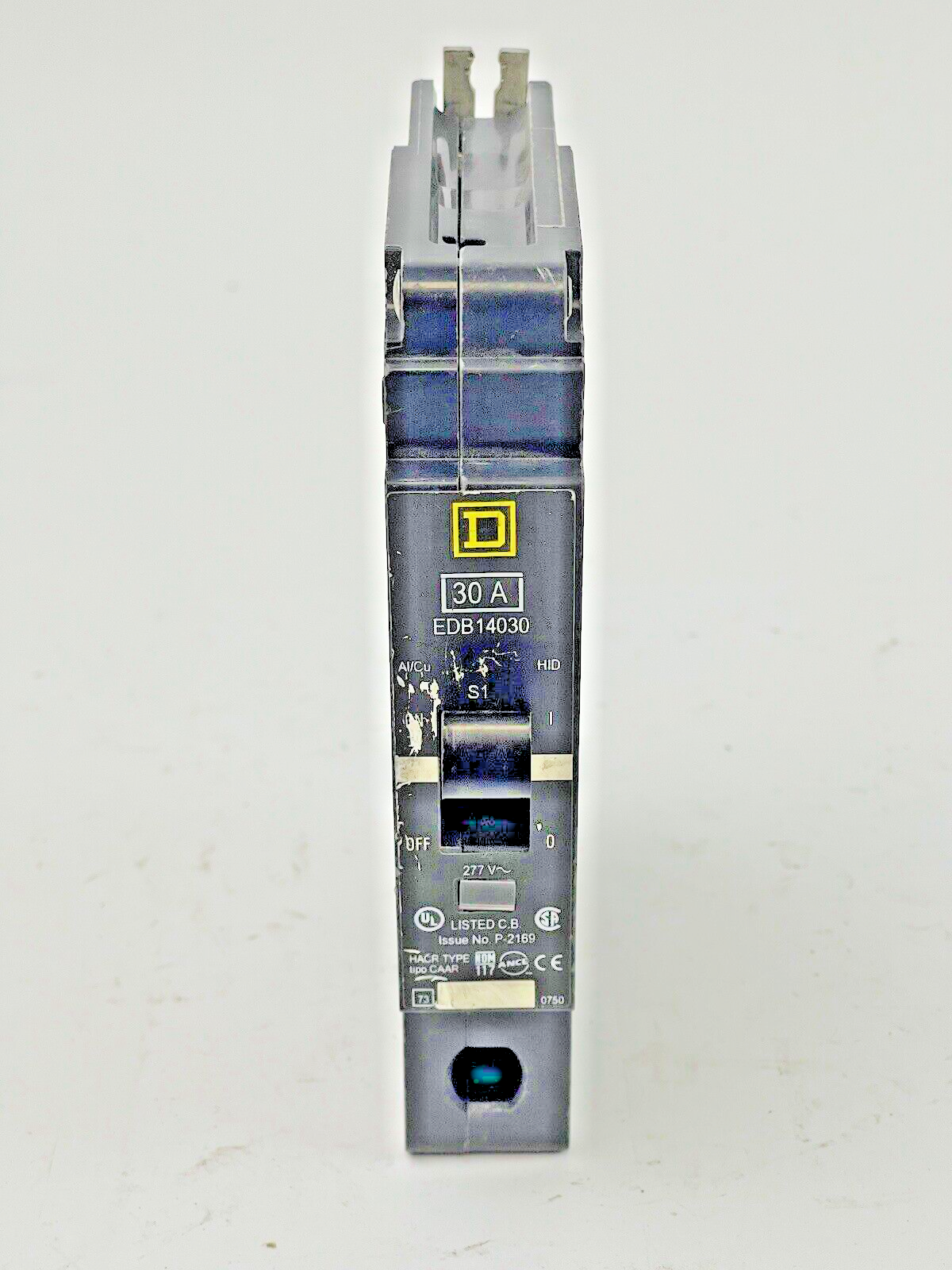 SQUARE D - EDB14030 - CIRCUIT BREAKER - 30A/1 POLE/277 VAC