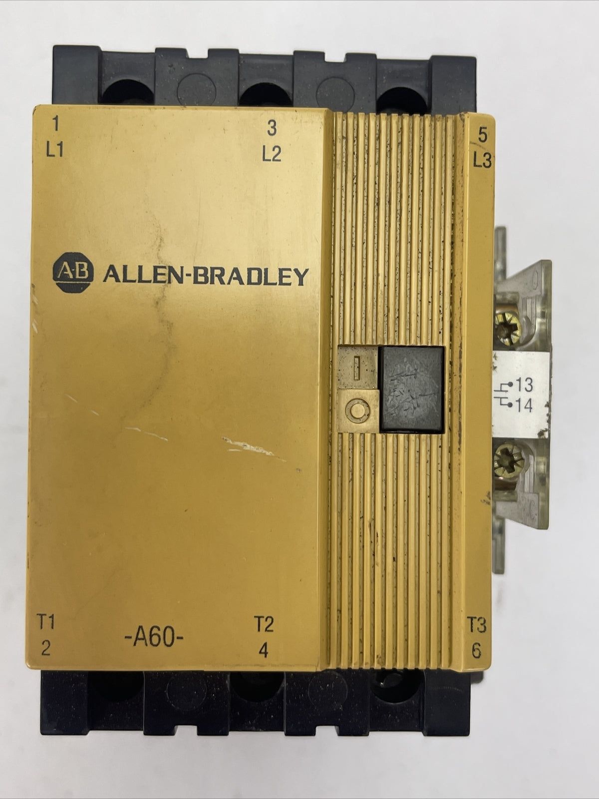 ALLEN BRADLEY 100-A60N*3 CONTACTOR SER C 60A 600VAC 50HP COIL 120V 60HZ