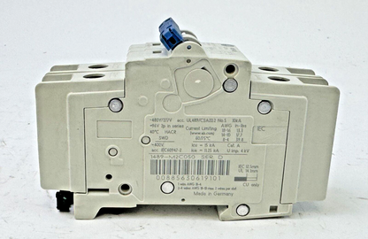 ALLEN-BRADLEY - 1489-M2C050 SER. D - MINIATURE CIRCUIT BREAKER - 2 POLE, 5A,