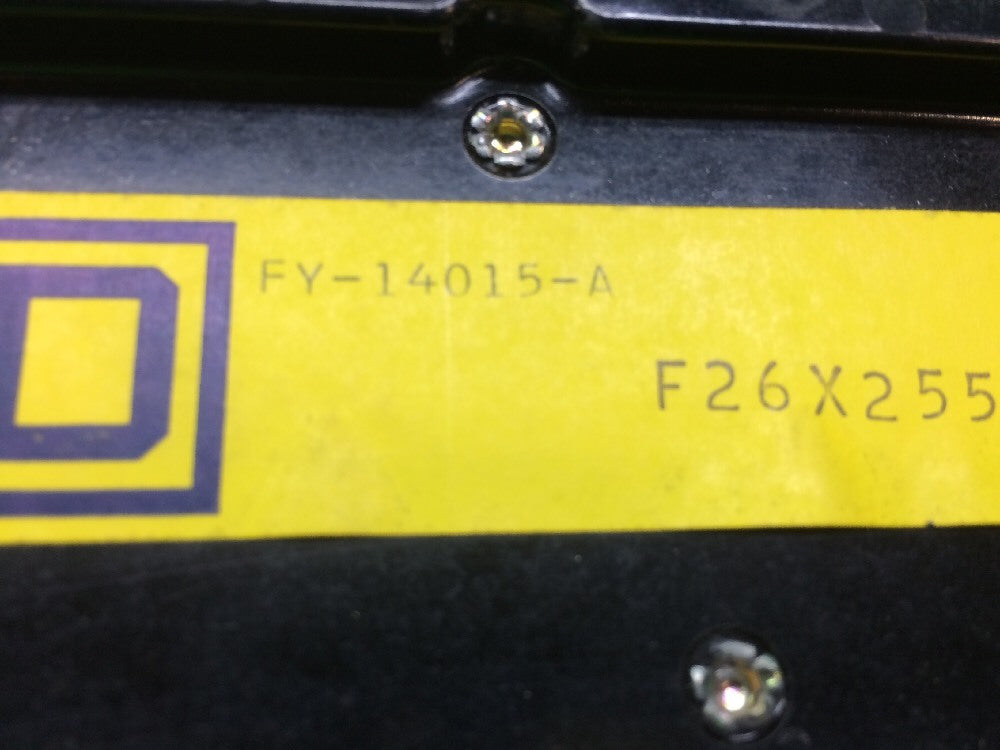 SQUARE D FY14015A CIRCUIT BREAKER, USED GREAT CONDITION