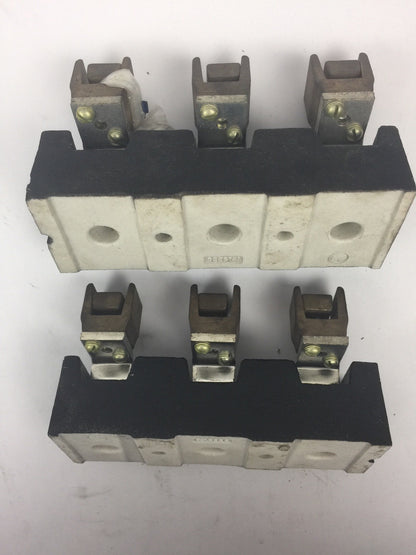 ALLEN BRADLEY 1491 N323 FUSE BLOCK 100 AMP 250 OR 600 VOLT 3 POLE