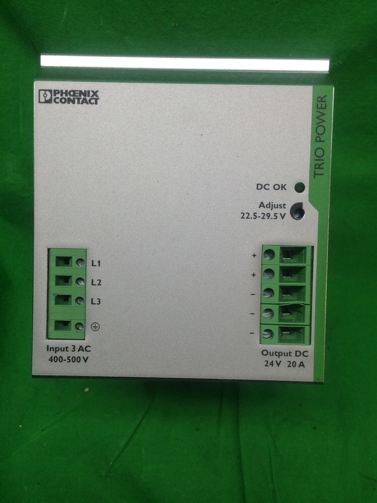 PHOENIX CONTACT TRIO-PS/3AC/24DC/20 POWER SUPPLY