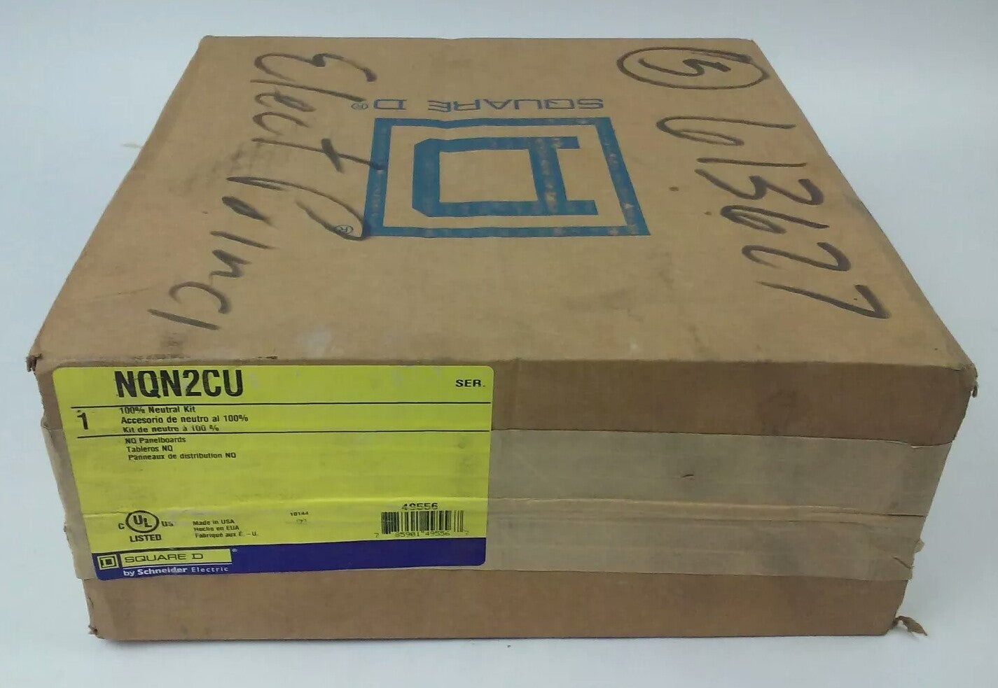 SQUARE D NQN2CU, 100% NEUTRAL KIT, FOR NQ PANELBOARD, FACTORY SEALED BOX,NEW, NQ