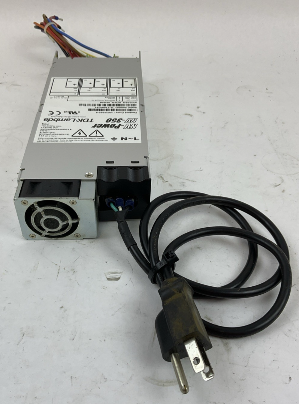 TDK-Lambda NV3266SH POWER SUPPLY NV-POWER NV-350 INPUT 100-240VAC