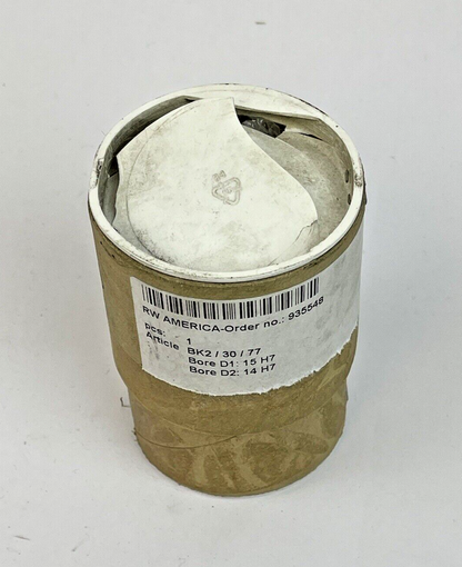 R+W - BK2/30/77 METAL BELLOWS COUPLING WITH CLAMPING HUB -30 NM/ 70MM L/ 55MM D