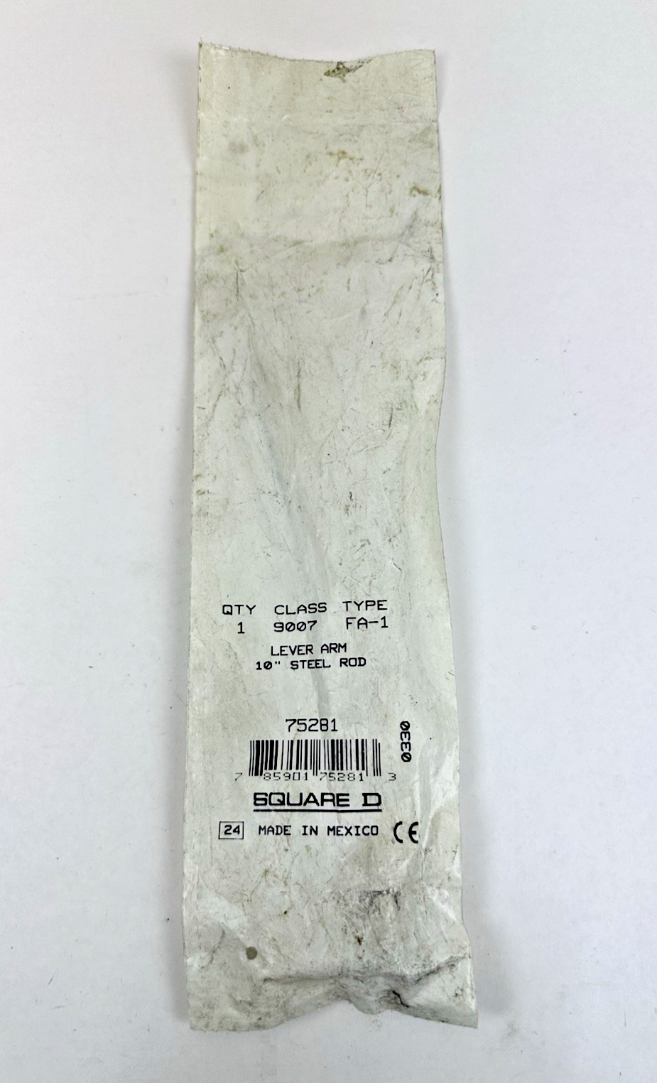 Square D 75281 10" Lever Arm Class 9007 Type FA-1 Stainless Steel