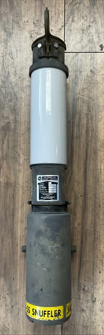 S & C 86151R POWER FUSE HOLDER - OUTDOOR 400E AMPHERES 7.2-8.25 KV NOMINAL