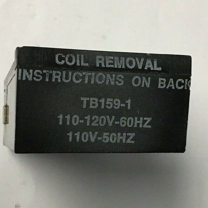 JOSLYN CLARK TB159-1 COIL 110-120V-60HZ, 110-50HZ