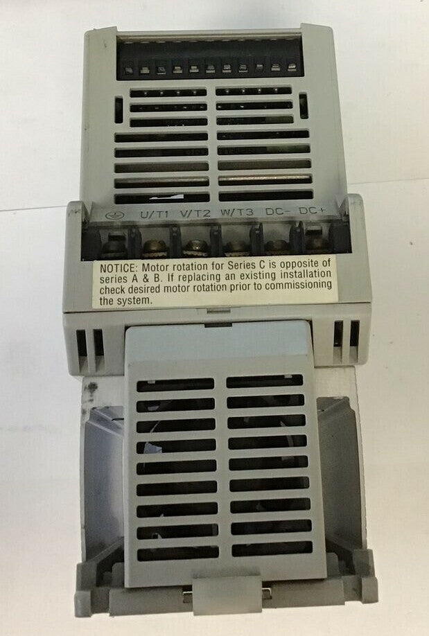 ALLEN BRADLEY 160-BA03NPS1P1 SPEED CONTROLLER SERIES C FRN:7.06 0.75KW/1HP 460V