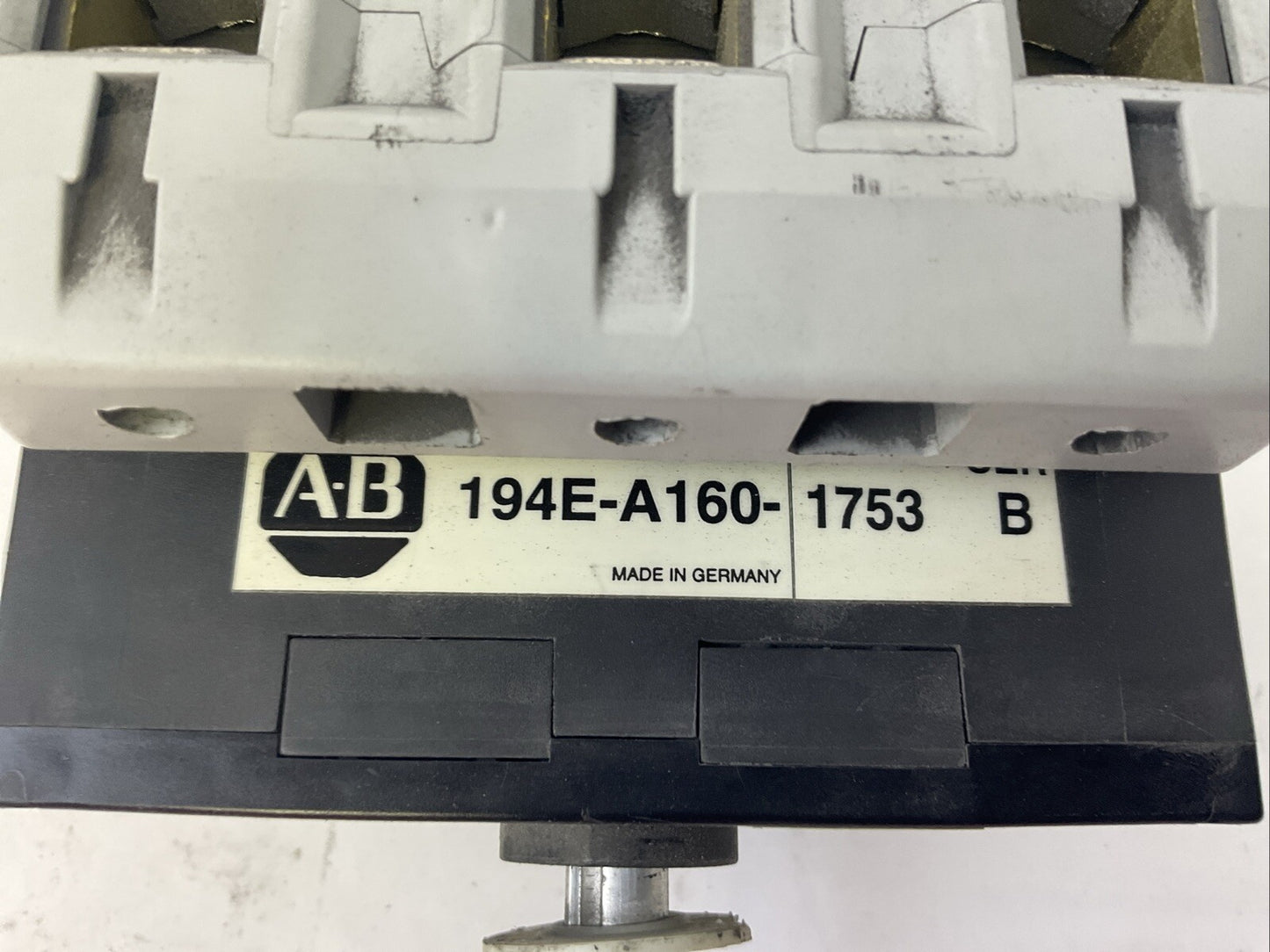 ALLEN BRADLEY 194E-A160-1753 LOAD SWITCH 600VAC 200A 3PH 60HP