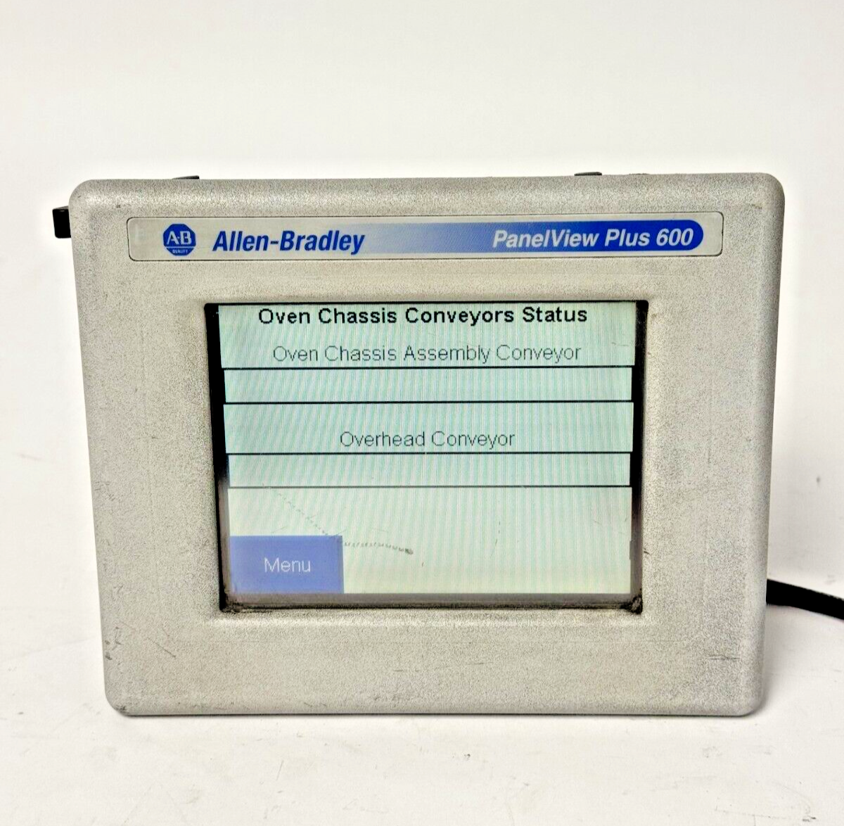 ALLEN-BRADLEY - 2711P-T6C20D SER. B REV. A - PANELVIEW PLUS 600 - 6" TOUCHSCREEN