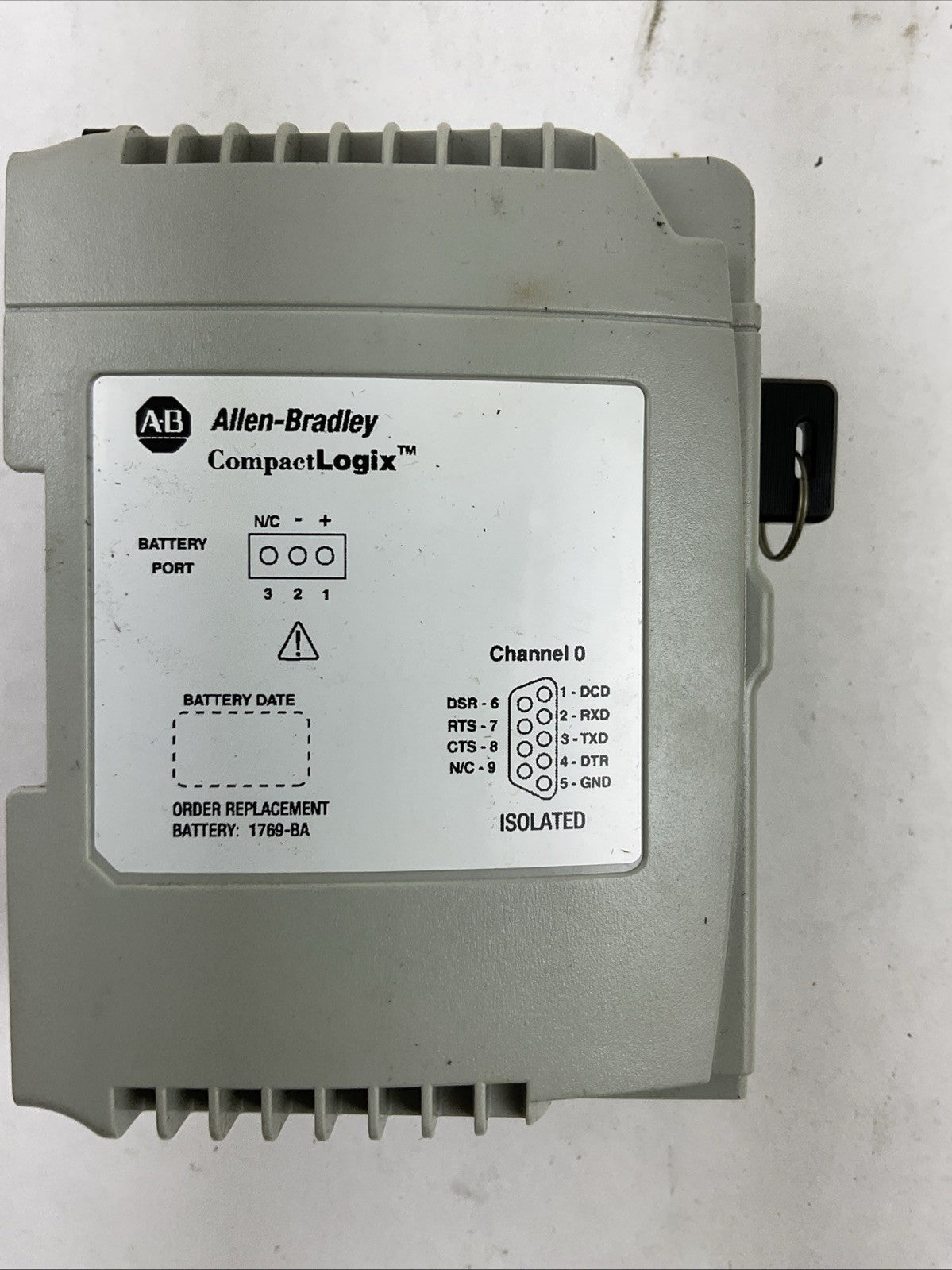 ALLEN BRADLEY 1769-L32E SER B FW 1.17 COMPACTLOGIX PROCESSOR 750KB