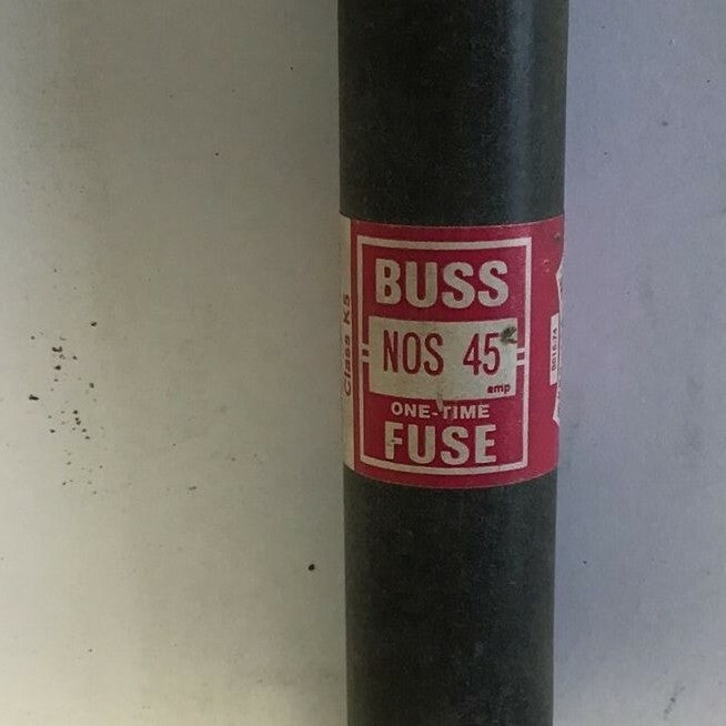 BUSS NOS-45 FUSE CLASS K5 600VAC***LOTOF9***