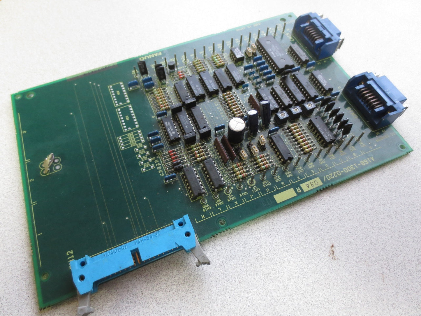 GE FANUC A16B-1300-0220/03A CIRCUIT BOARD from AC SPINDLE SERVO UNIT