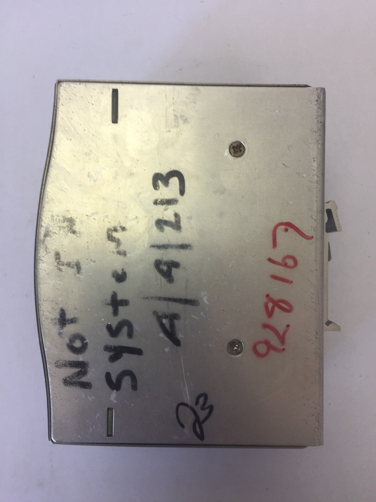 WEIDMULLER 8708670000 POWER SUPPLY INPUT 100-120VAC 200-240VAC OUTPUT 24VDC 5A