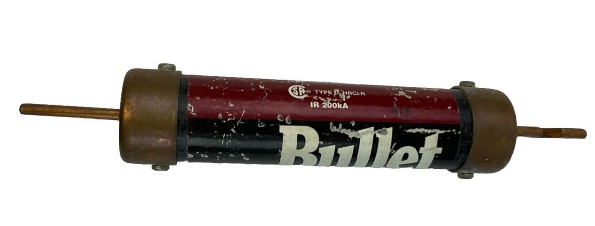 BULLET ECSR 200 CURRENT-LIMITING DUAL-ELEMENT TIME DELAY FUSE 600VAC 200AMP