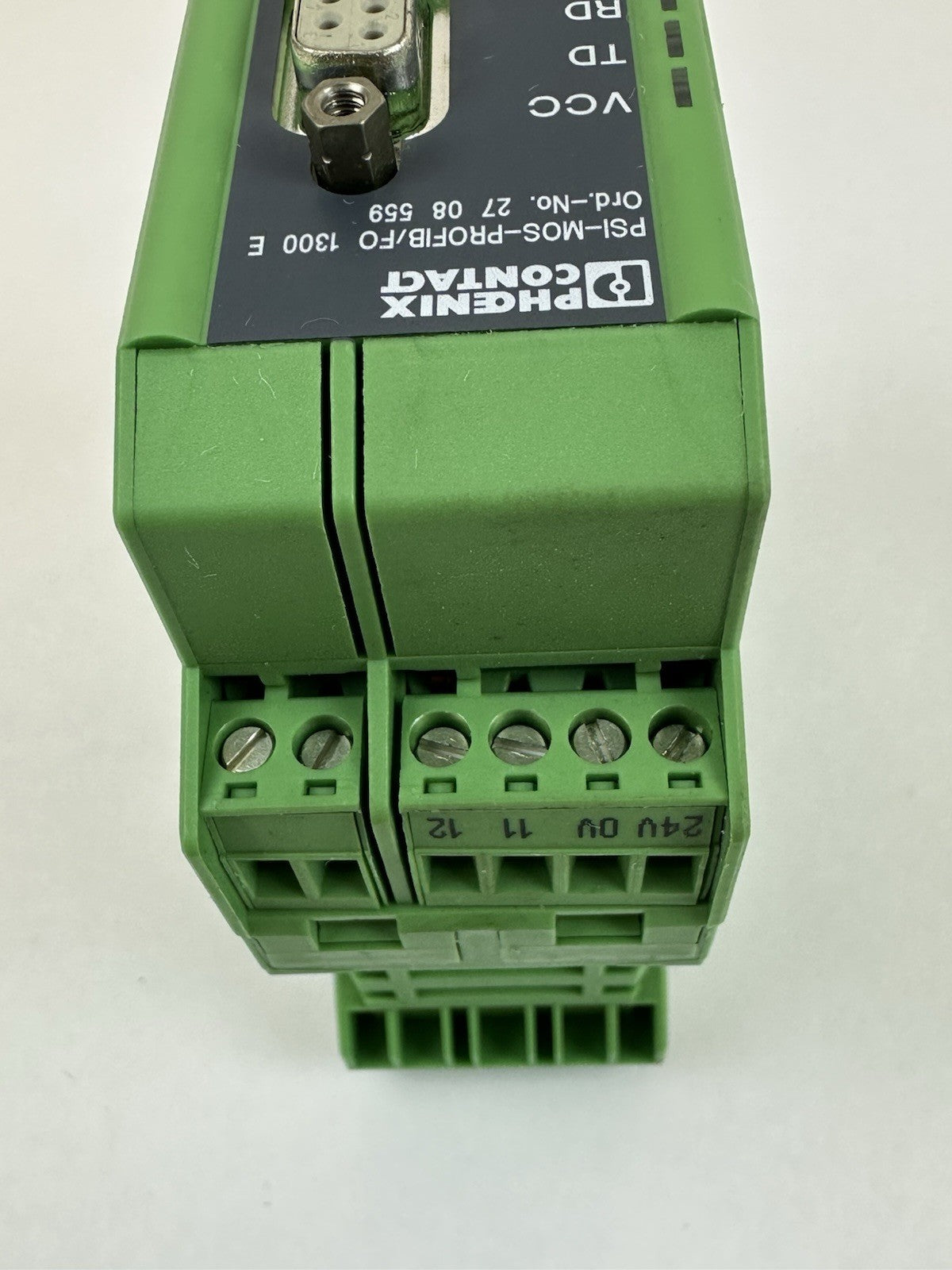 PHOENIX CONTACT PSI-MOS-PROFIB/FO1300-E 2708559 FIBER OPTIC CONVERTER 24VDC