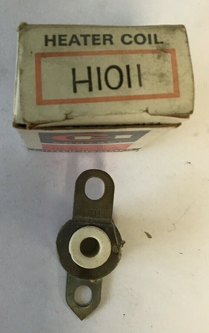 CUTLER HAMMER H1011 ADJ. OVERLOAD RELAY HEATER COIL***LOTOF6***