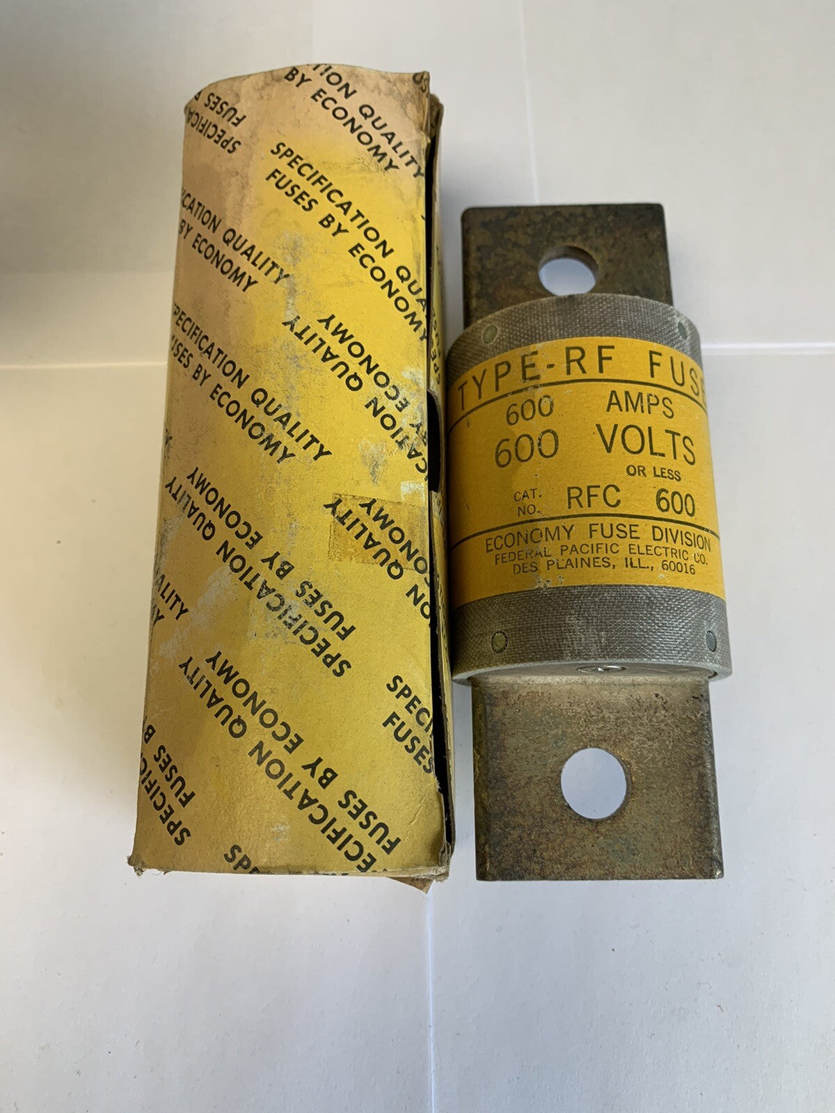 Economy Fuse RFC600 600A 600V Type-RF Fuse