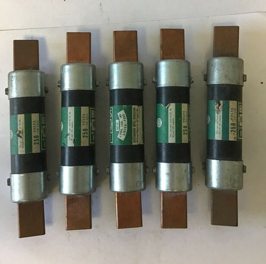 BUSS NON80 ONE-TIME FUSE 250V ***LOTOF5***