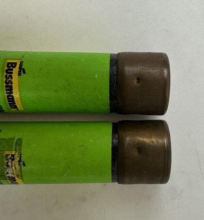 COOPER BUSSMANN FRS-R-15 15A RK5 TIME DELAY FUSE 600VAC LOT OF 2