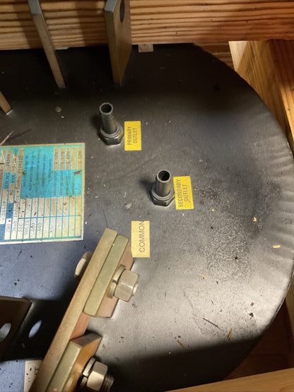 JACKSON TRANSFORMER D443F INDUCTOR / TRANSFORMER 60KVA 3-10HZ 200 VOLTS