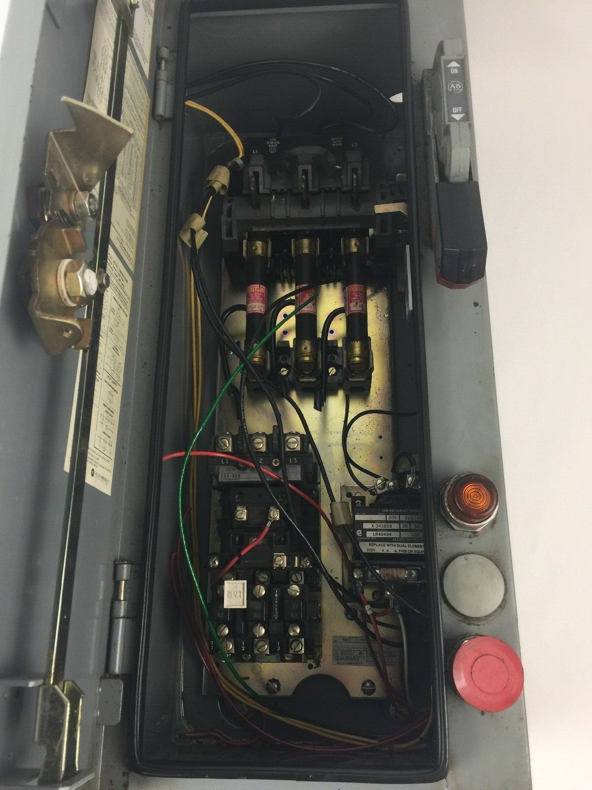 Allen Bradley 512-BJB-6-24 Combination Motor Controller with Control Transformer