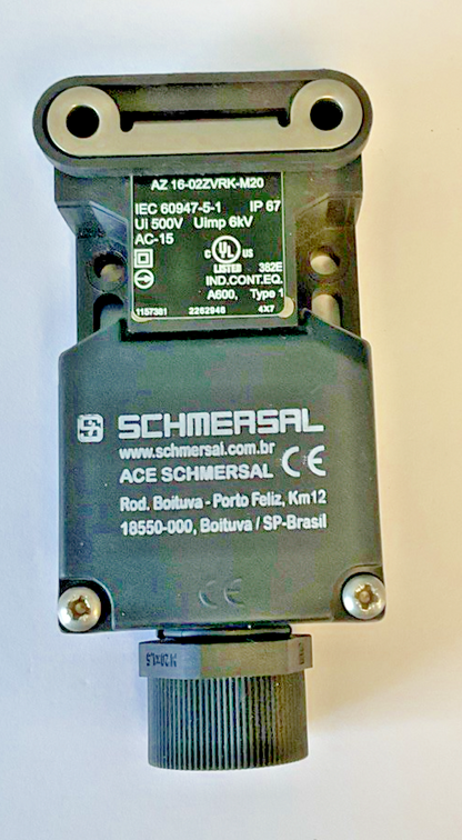 SCHMERSAL AZ 16-02ZVRK-M20 SAFETY INTERLOCK SWITCH 500V