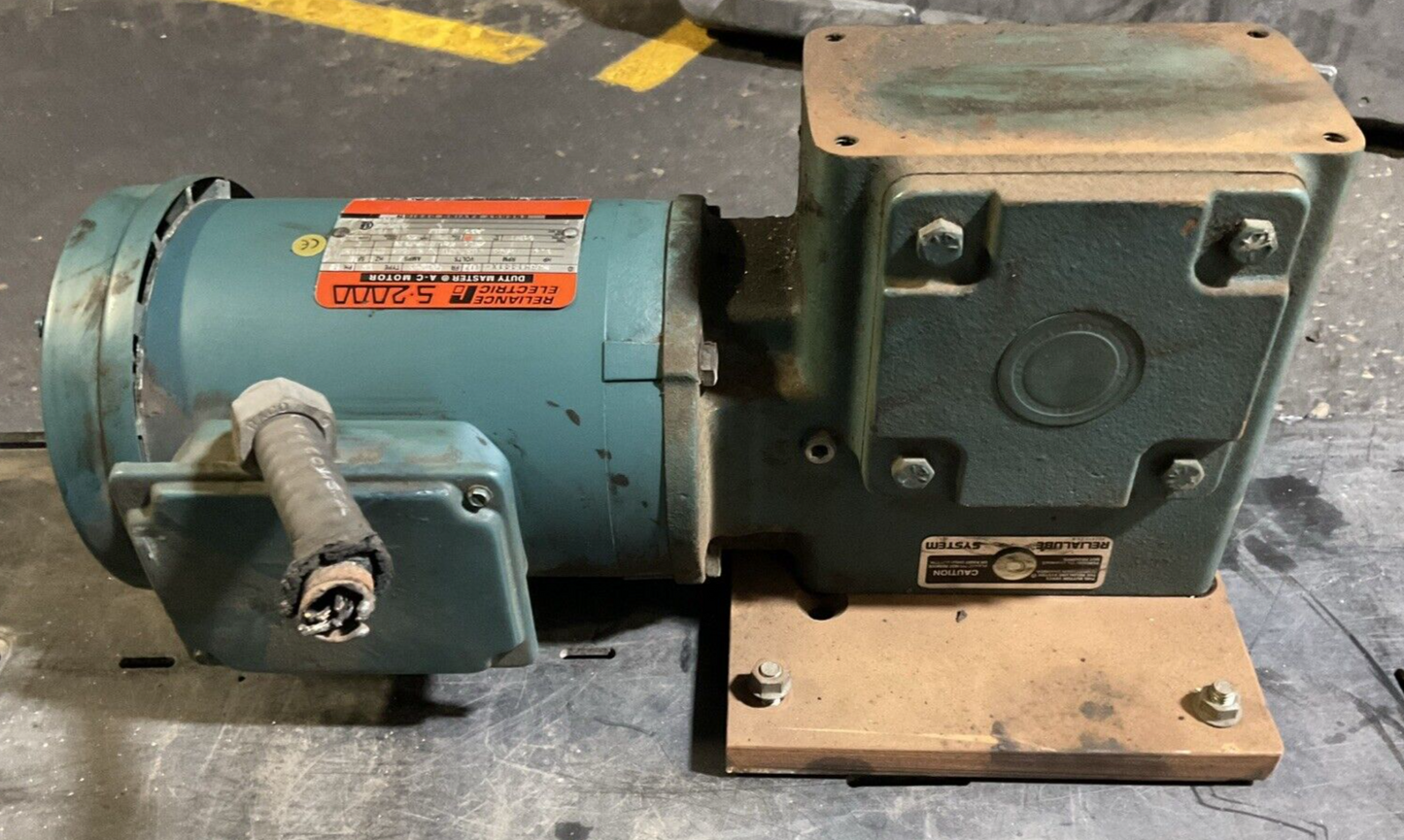 RELIANCE ELECTRIC P56H1441X-UZ MOTOR 1HP 1725RPM 3.4A 208-230/460-480V MR94619L1