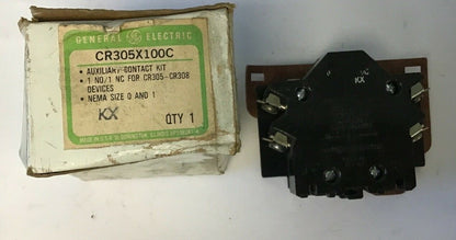 GENERAL ELECTRIC CR305X100C AUXILIARY CONTACT KIT