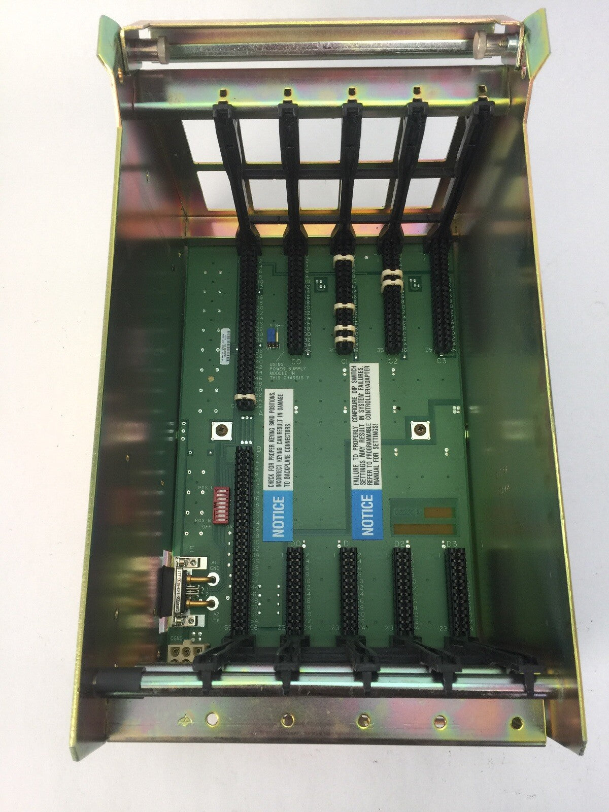 ALLEN BRADLEY 1771-A1B/B 4 SLOT I/O CHASSIS