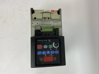 ALLEN BRADLEY 22A-D6P0N104 POWERFLEX DRIVE SER.A FRN: 2.03 7.5AMPS 3.0HP