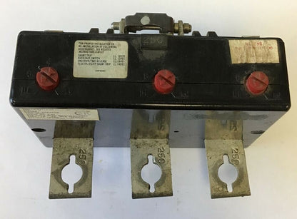 WESTINGHOUSE HLB3250T TRIP UNIT 250A