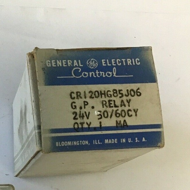 GENERAL ELECTRIC CR120HG85J06 G.P. RELAY 24V 50/60CY 5A