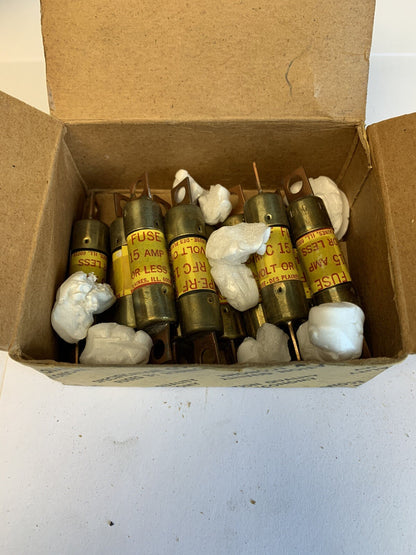 Economy Fuse RFC15 15A 600V Fuse "Lot of 10"