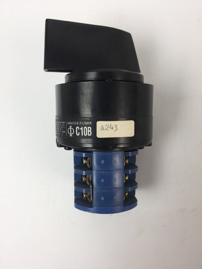 KRAUS & NAIMER C10B A243 ROTARY SWITCH