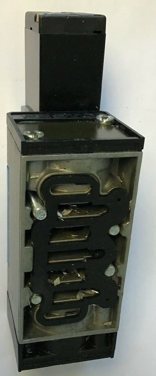 FESTO MVH-5/2-D-1-FR-C SOLENIOD VALVE W/FESTO MSV-3 20,4-26,4VDC 2,5W