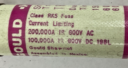 FERRAZ SHAWMUT GOULD TRS150R FUSE 150A 600V RK5