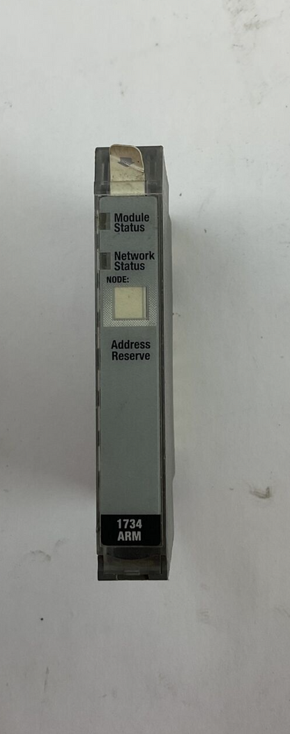 ALLEN BRADLEY 1734-ARM ADDRESS RESERVE MODULE SER C REV A02 F/W REV 3.018 5VDC