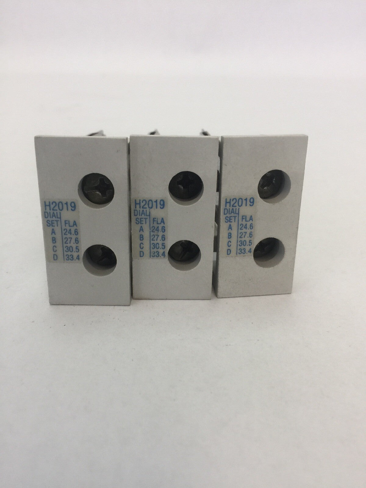 CUTLER HAMMER H2019-3 HEATER PACK (SET OF THREE) 24.6-33.4 AMP