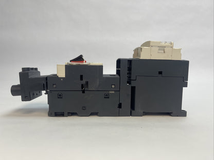 SCHNEIDER LC1 D09 BL CONTACTOR LAD4TBDL 24V GV2ME10 MANUAL MOTOR STARTER GV1G09