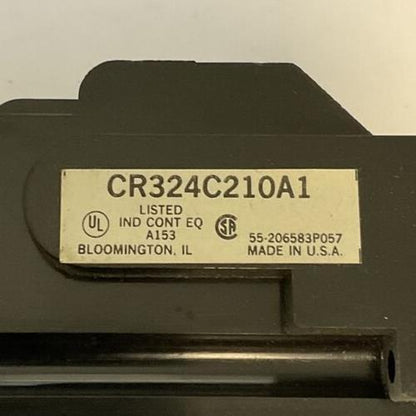 GENERAL ELECTRIC CR324C210A1 600VAC 2 LEG BLOCK OVERLOAD RELAY 27A