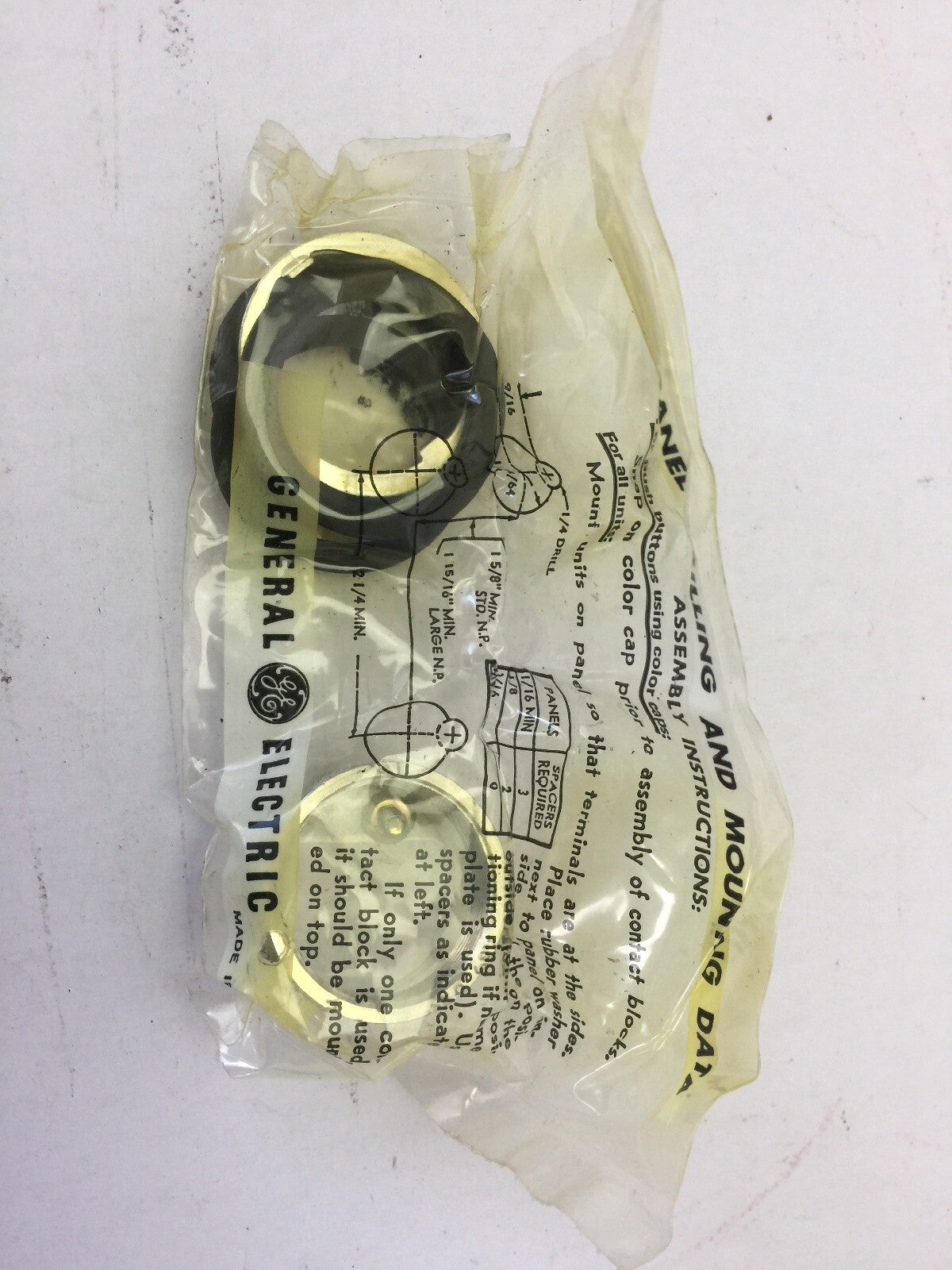 GE CR2940UF200G OILTIGHT PUSH TURN OPER.