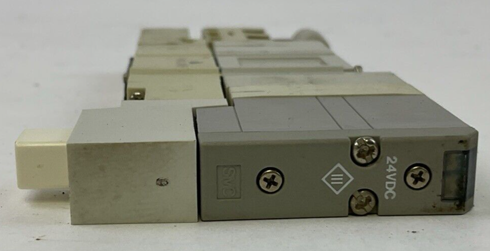 SMC SV1400-5FUD SOLENOID VALVE 24VDC SV1300-N5-A1 INTERFACE REGULATOR 14-100PSI