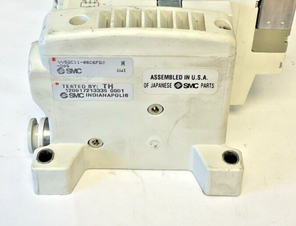 SMC VV5QC11-06C6FD2 MANIFOLD VVQ1000 / VQC1100-51(5)